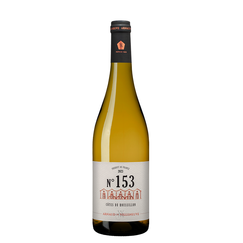 N°153 Blanc 2023 - Côtes du Roussillon - Arnaud de Villeneuve