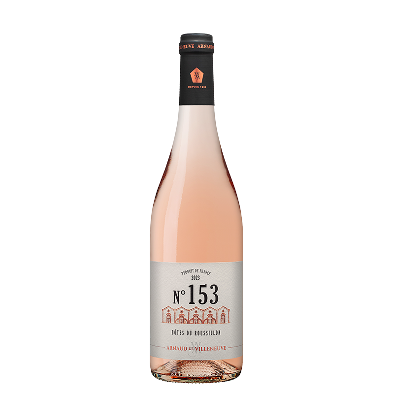 N°153 Rosé 2023 - Côtes du Roussillon - Arnaud de Villeneuve